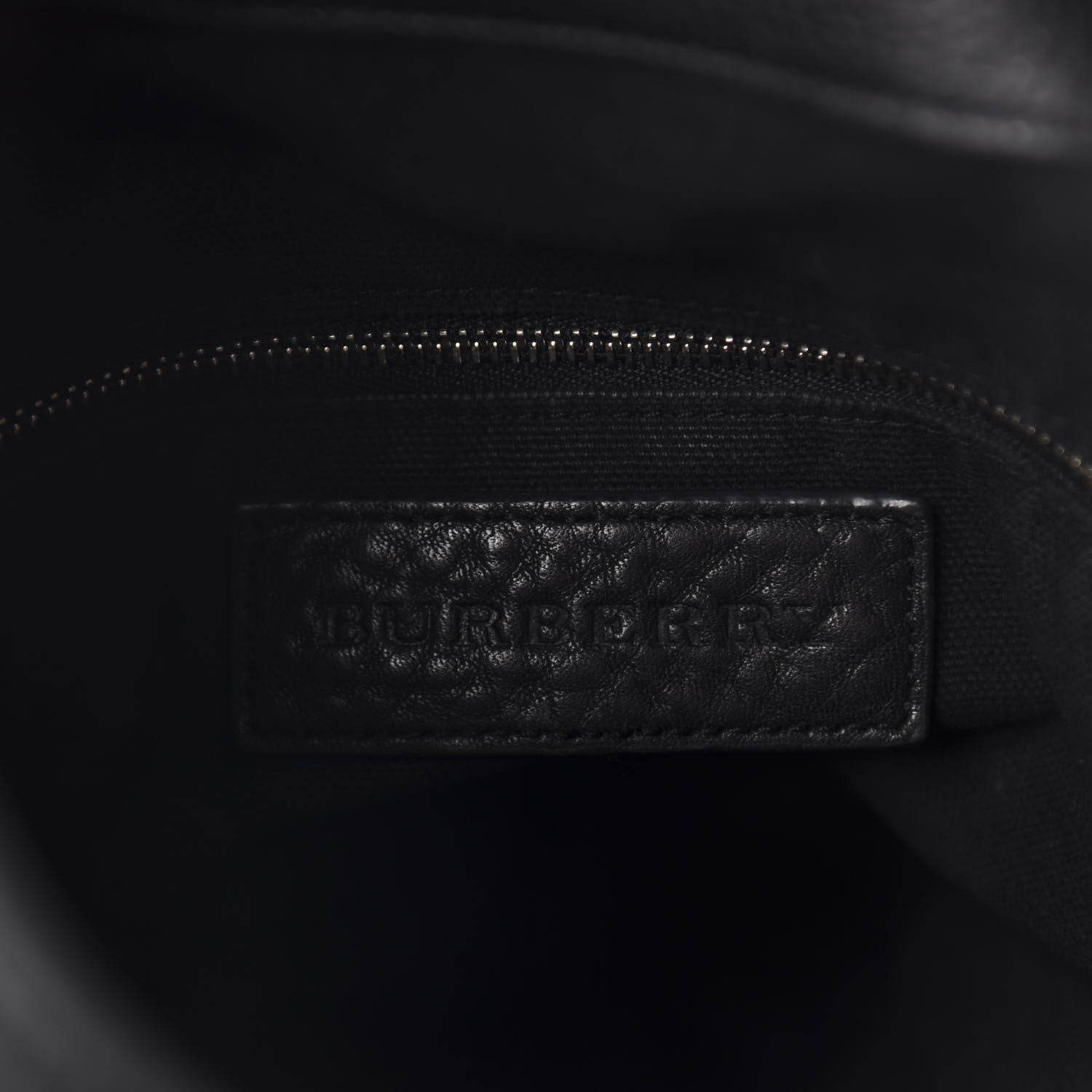 Burberry Calfskin Studded Medium Susanna Hobo Black 8 of 13