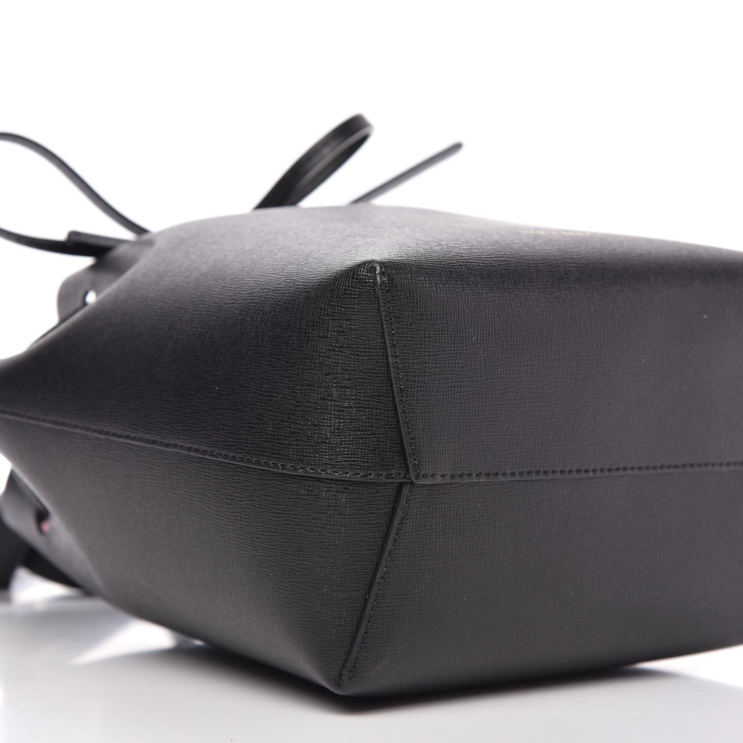 Saffiano Bucket Bag Black Flamma