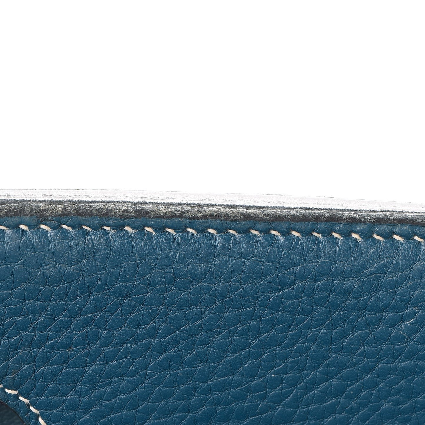 Taurillon Clemence Birkin 35 Bleu Thalassa