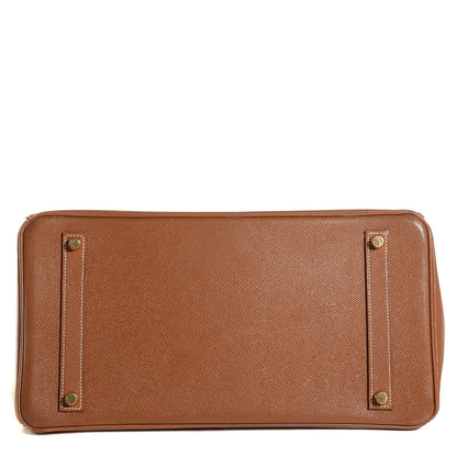 Hermes Courchevel Birkin 35 Gold 6 of 28