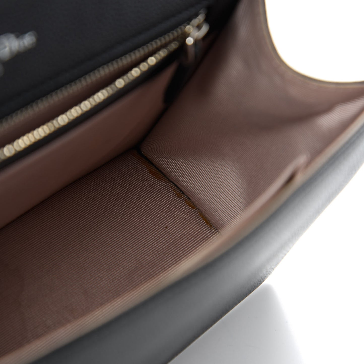 Grained Calfskin Medium Diorama Flap Bag Black