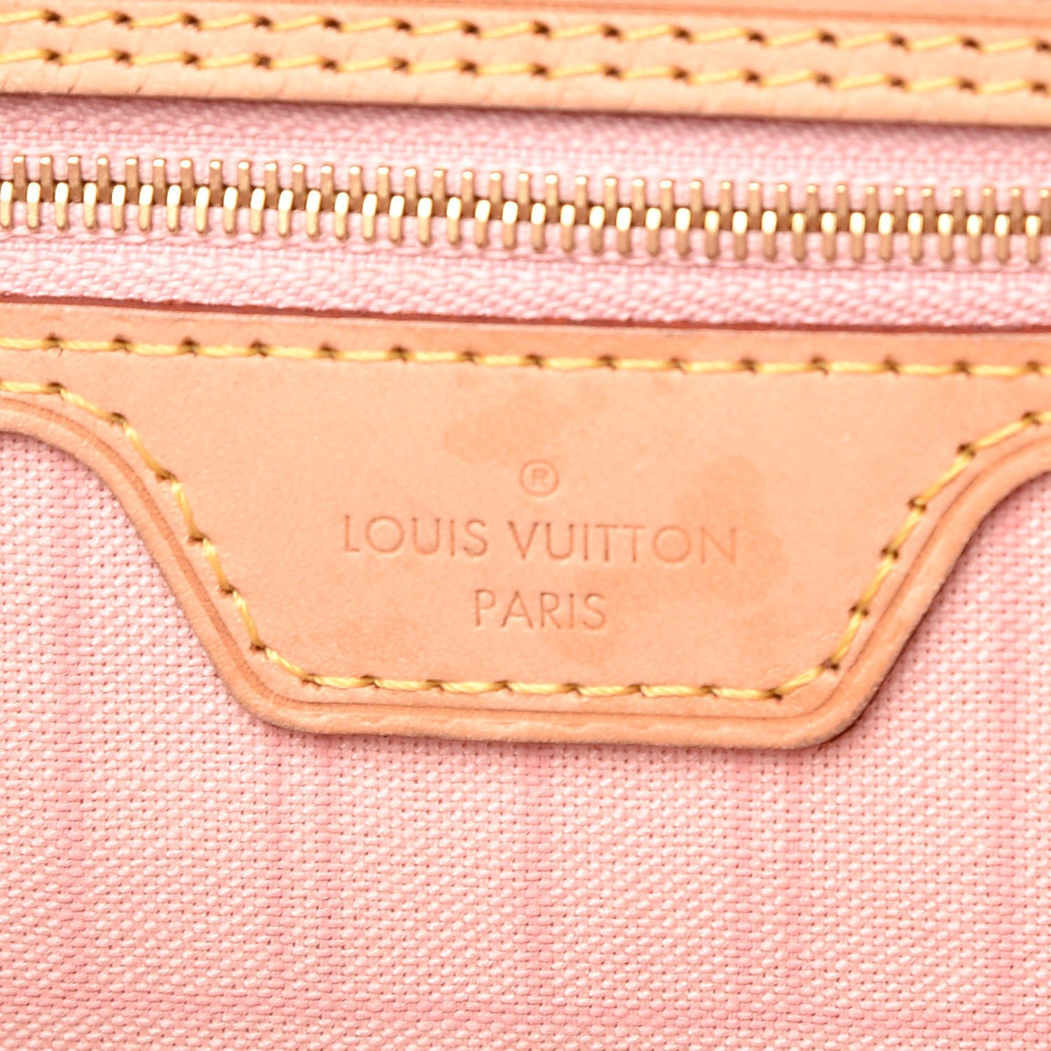 Louis Vuitton Damier Azur Neo Neverfull MM Rose Ballerine 6 of 16