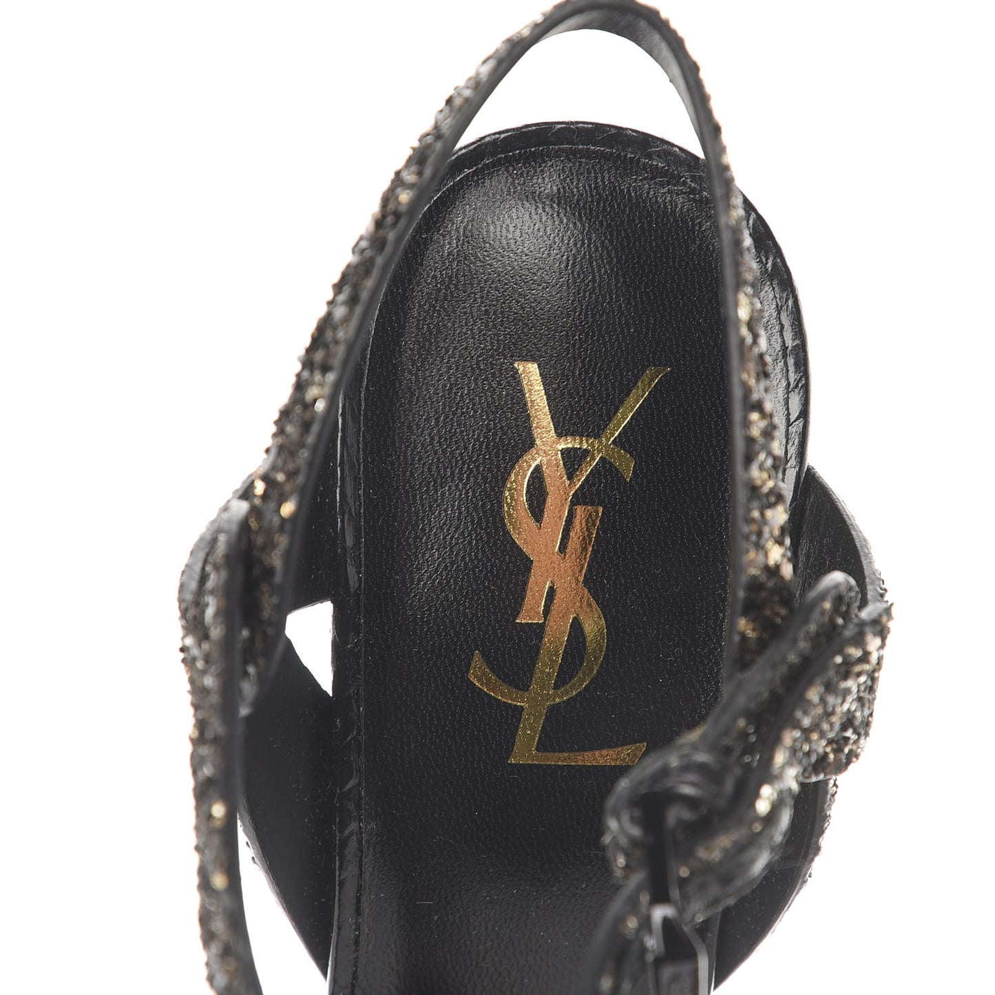 Lacquer Ayers Glitter 105 Platform Sandals 39.5 Midnight