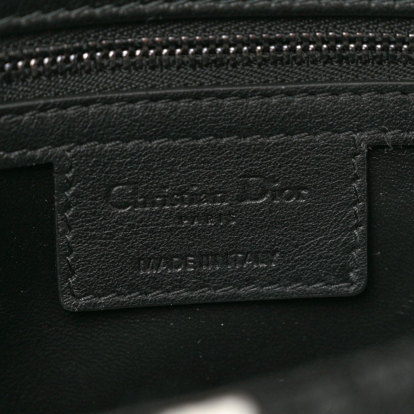 Tweed Macro Houndstooth Small Caro Bag Black White
