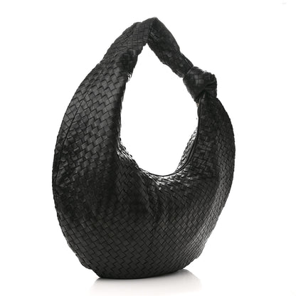Bottega Veneta Nappa Intrecciato Maxi Jodie Black 2 of 10