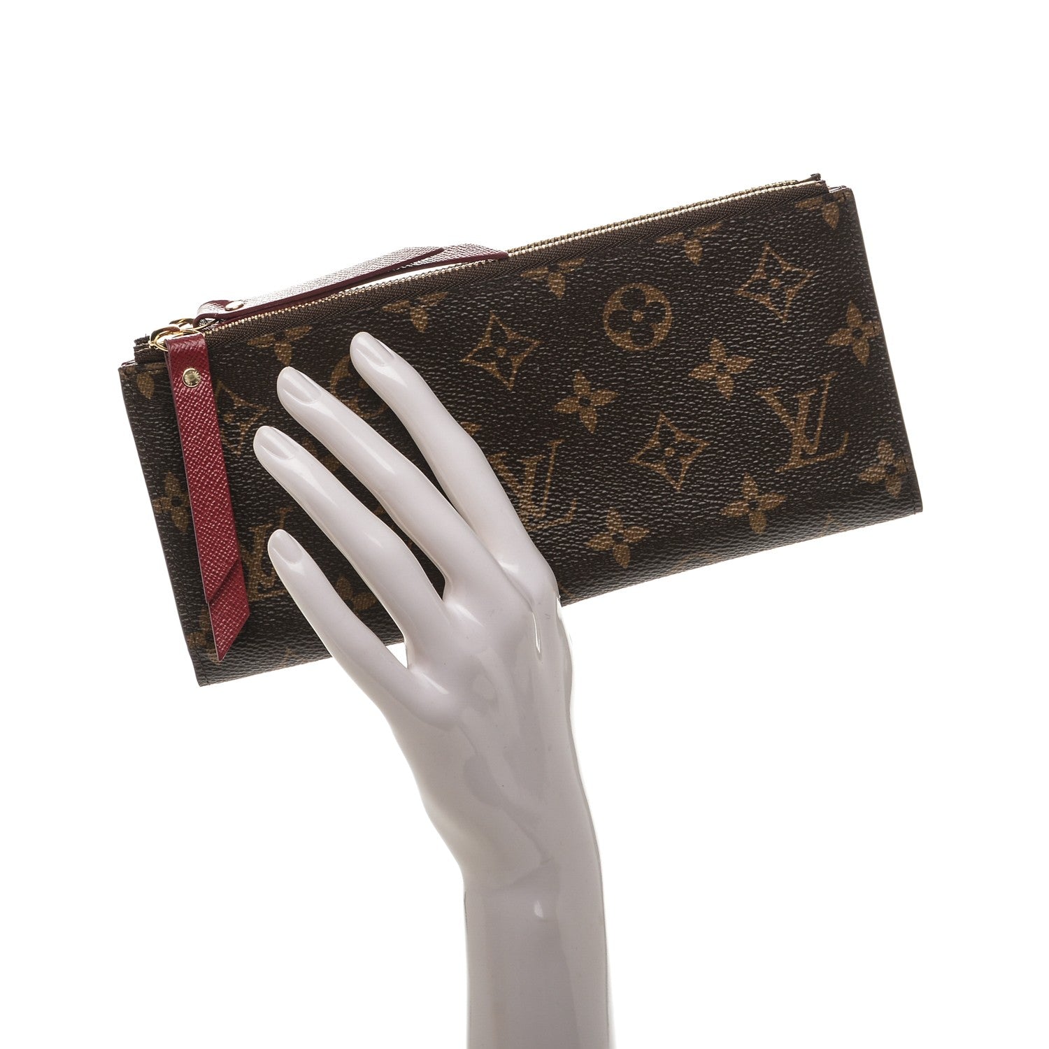 Louis Vuitton Monogram Adele Wallet Fuchsia 2 of 6
