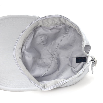 Louis Vuitton Cotton Monogram Embroidered LV Smash Cap Light Grey 7 of 8
