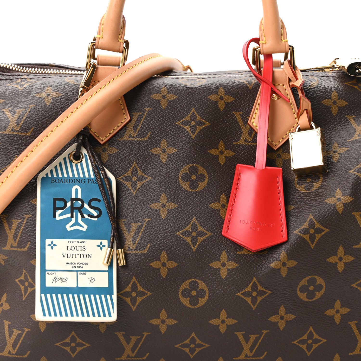 Louis Vuitton Monogram Speedy Soft 30 Crafty Red 7 of 9