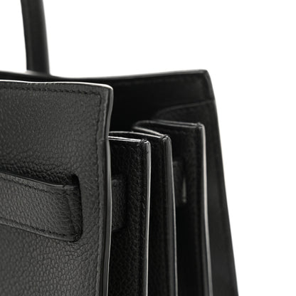 Saint Laurent Grained Calfskin Baby Sac De Jour Black 13 of 15