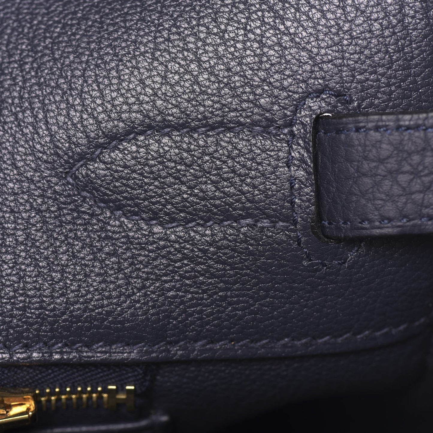 Togo Birkin 35 Bleu Nuit
