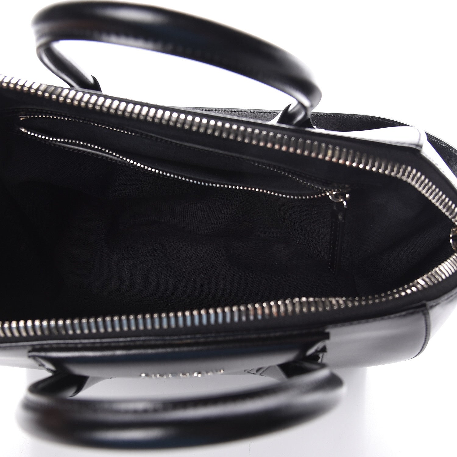 Givenchy Shiny Lord Calfskin Medium Antigona Black 7 of 10