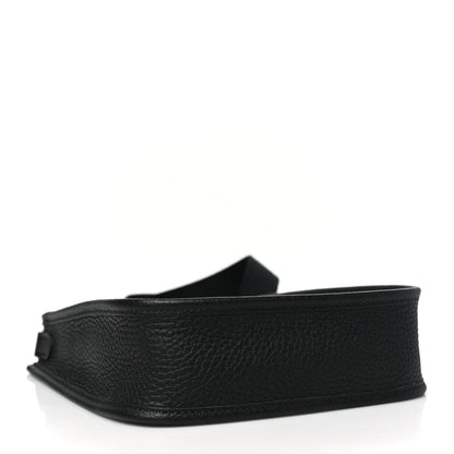 Hermes Taurillon Clemence Evelyne TPM Black 4 of 10