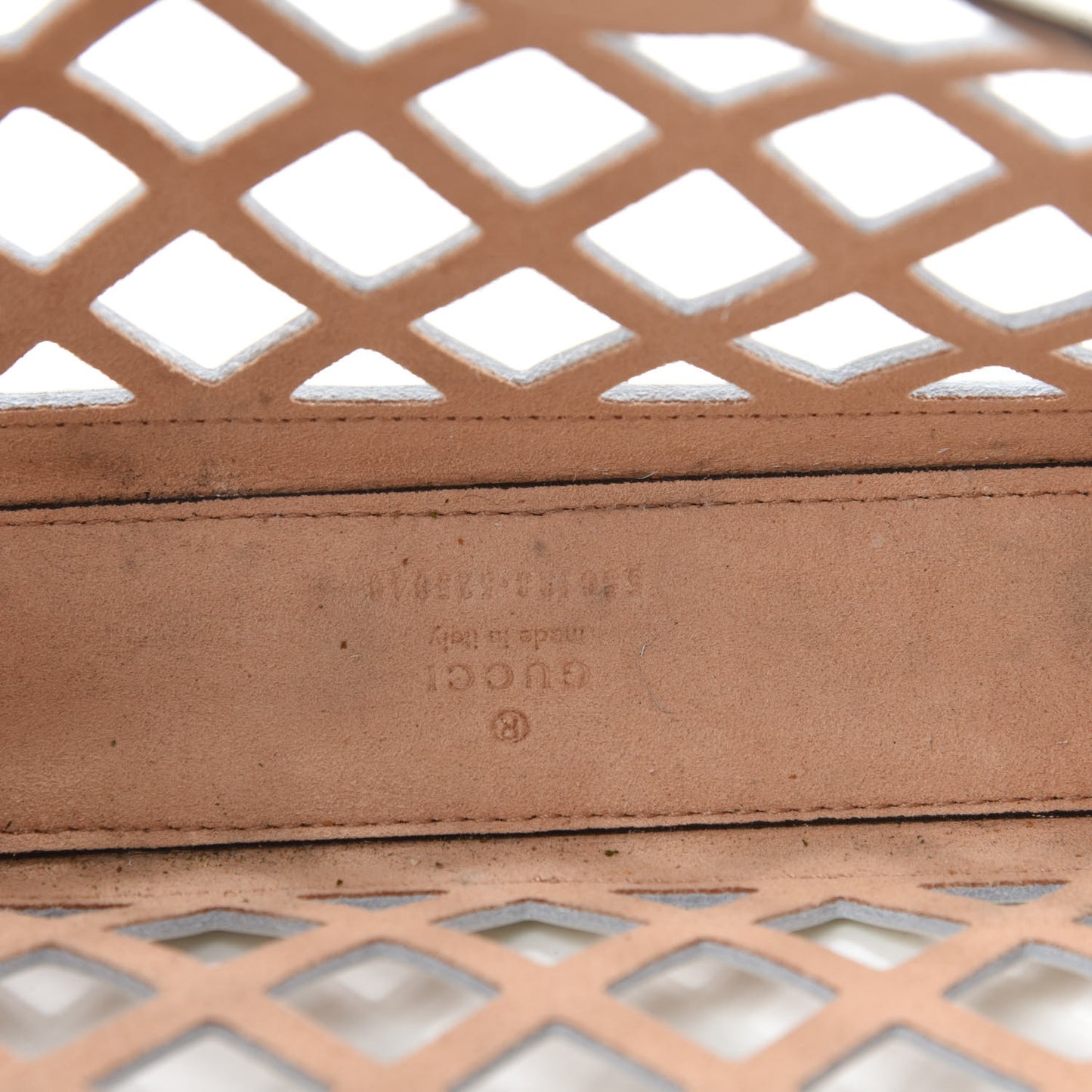 Canvas Flora Floral Calfskin Medium Cutout Shoulder Bag White Multicolor