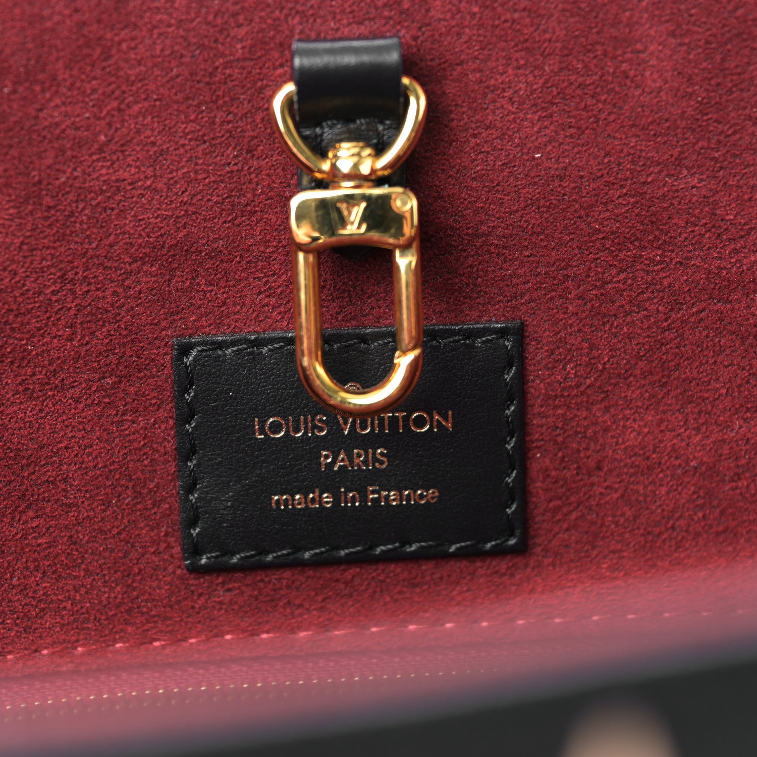Louis Vuitton Empreinte Monogram Giant Onthego MM Black Beige 6 of 9