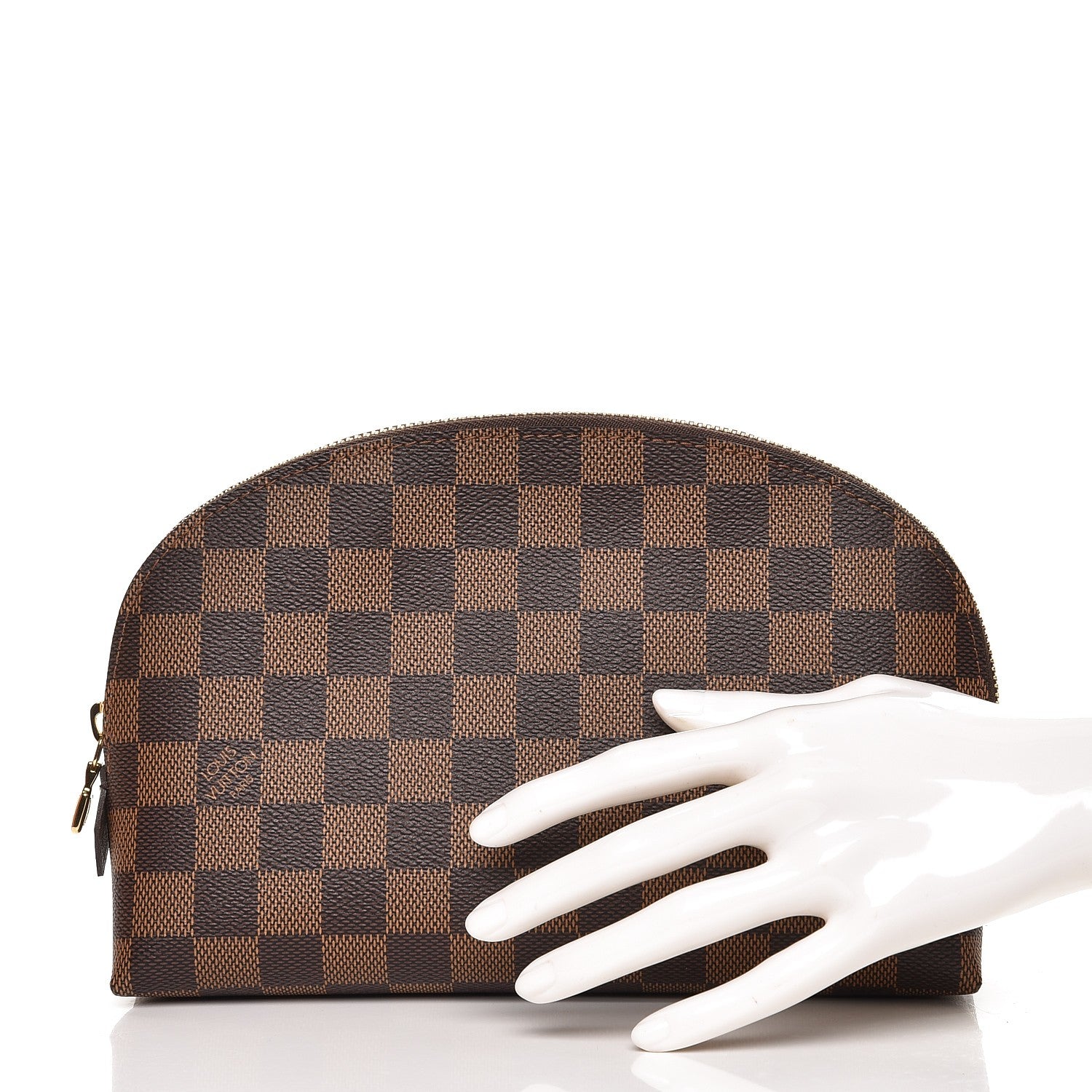 Louis Vuitton Damier Ebene Cosmetic Pouch GM 2 of 8