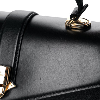 Louis Vuitton Grained Smooth Calfskin Rose Des Vents PM Black 11 of 12