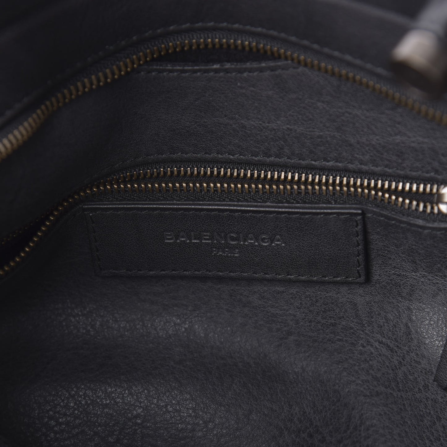 Veau Grana Perforated Blackout Hardware City Black