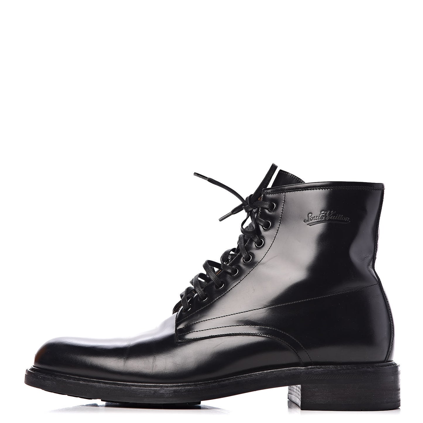 Calfskin Voltaire Ankle Boots 9 Black