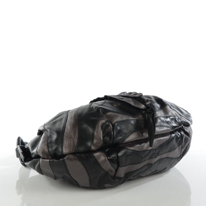 Prada Vitellino Mordo Hobo Grafite 4 of 8