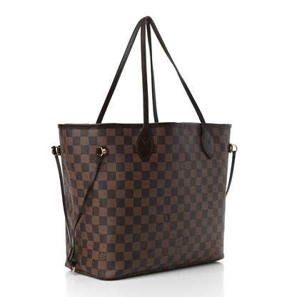 Louis Vuitton Damier Ebene Neverfull MM 3 of 12