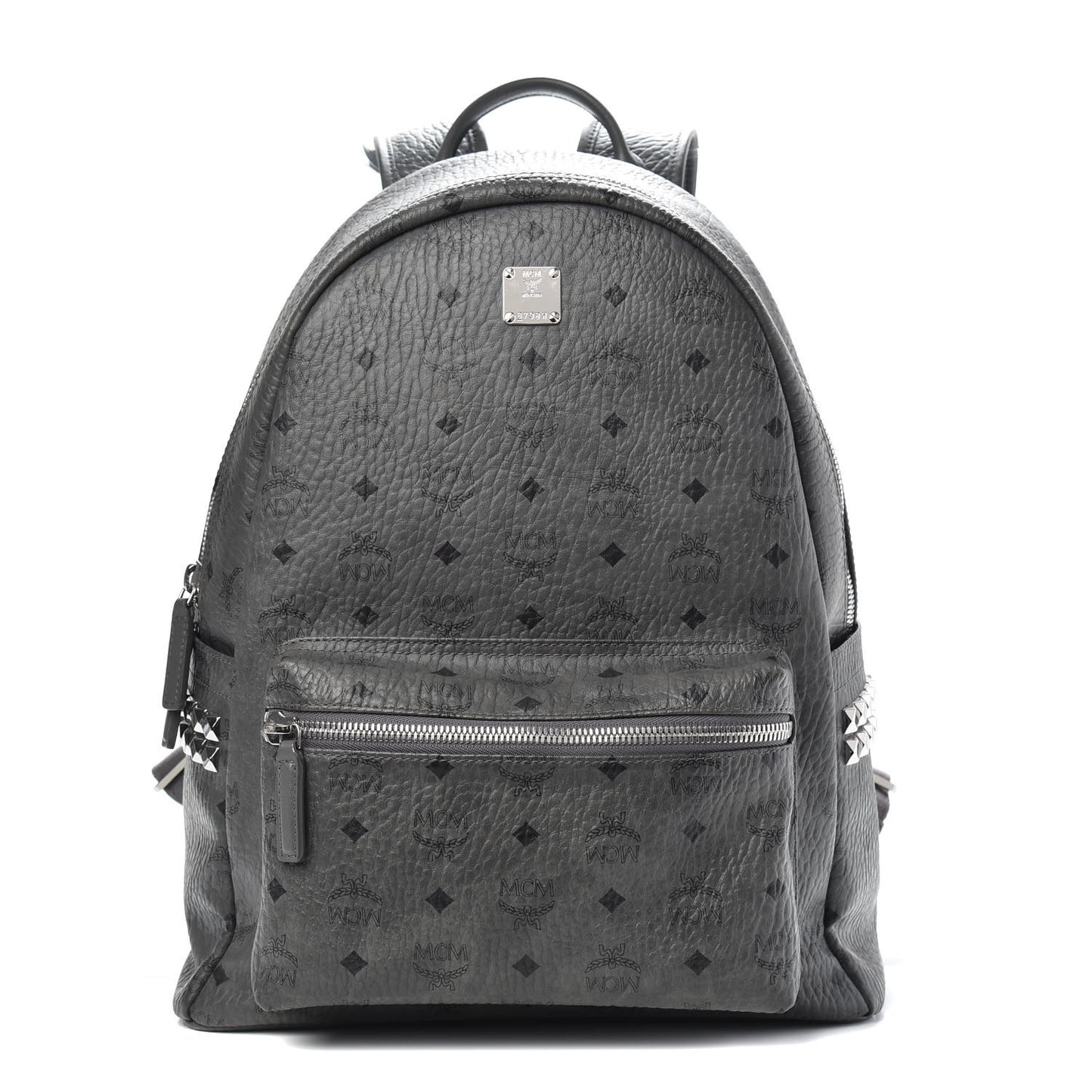 Visetos Side Stud Medium Stark Backpack Grey