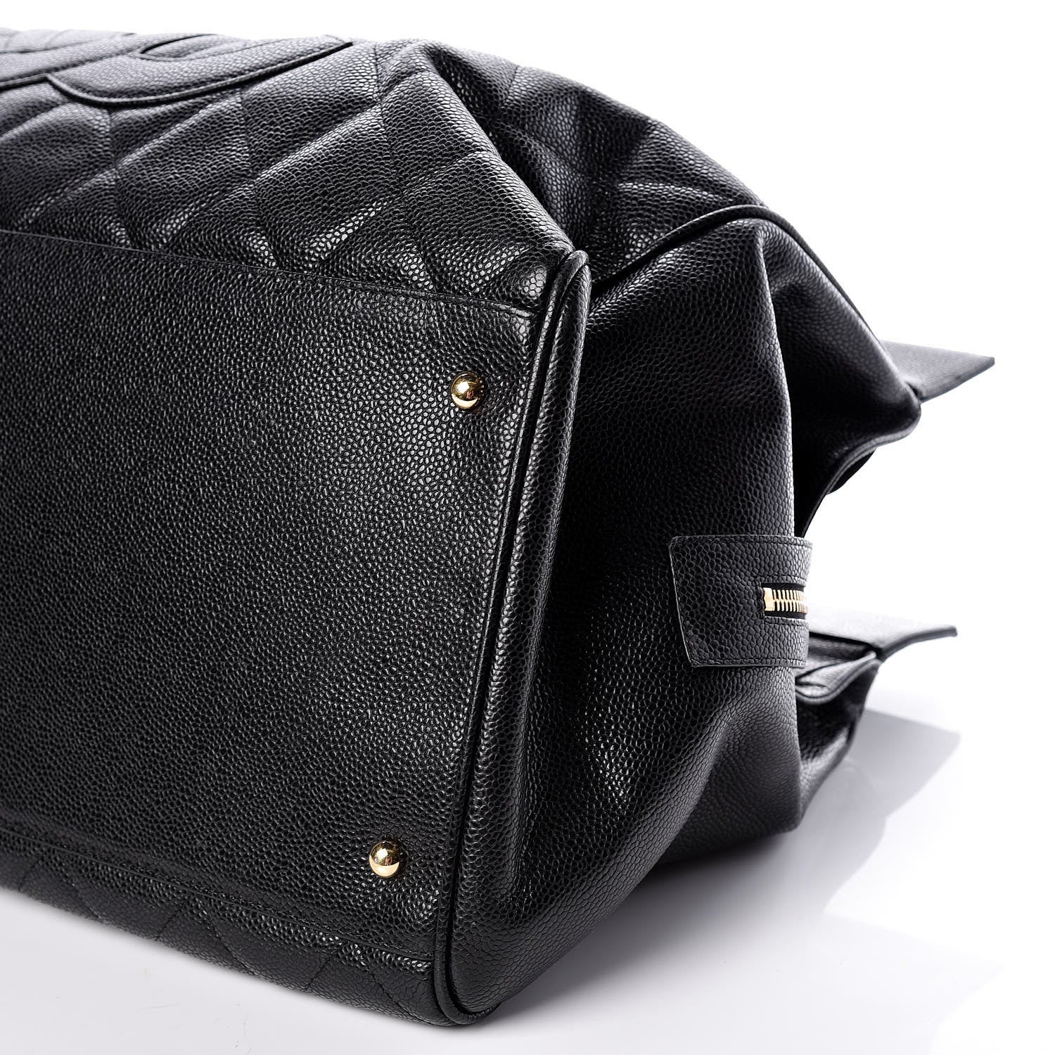 Chanel Caviar Quilted CC Tote Black 6 of 14