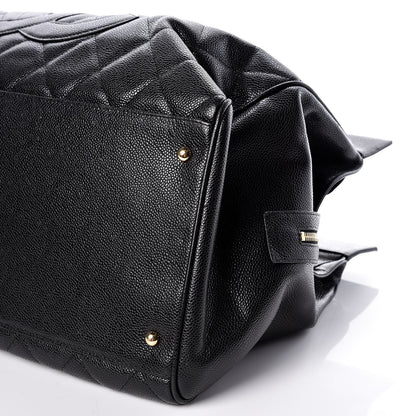 Chanel Caviar Quilted CC Tote Black 6 of 14