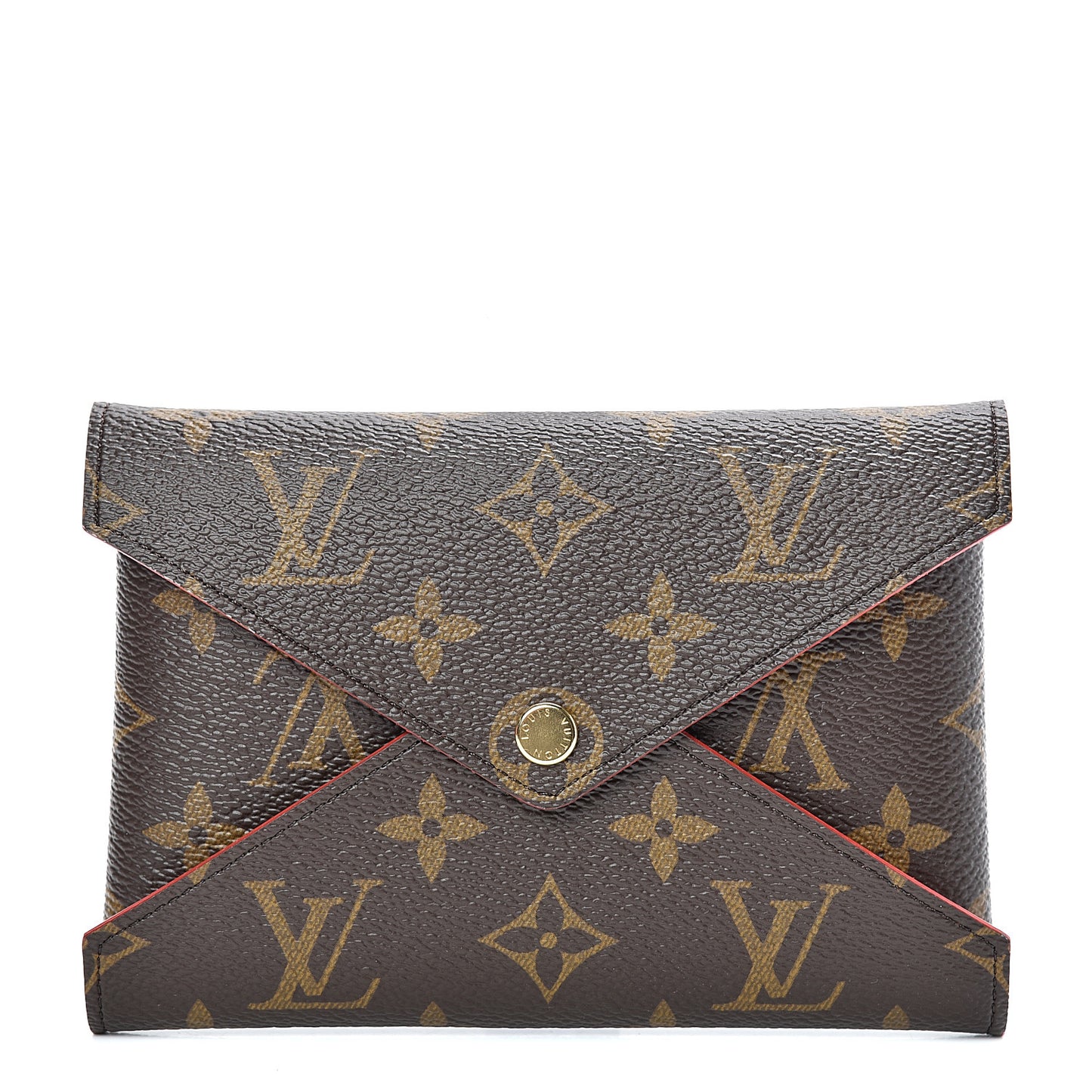 Monogram Medium Kirigami Pochette Insert Coquelicot