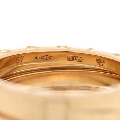 Bulgari 18K Yellow Gold B.Zero1 Four-Band Ring 57 8 4 of 4