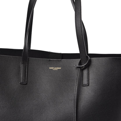 Saint Laurent Calfskin Large Shopping Tote Black 11 of 11