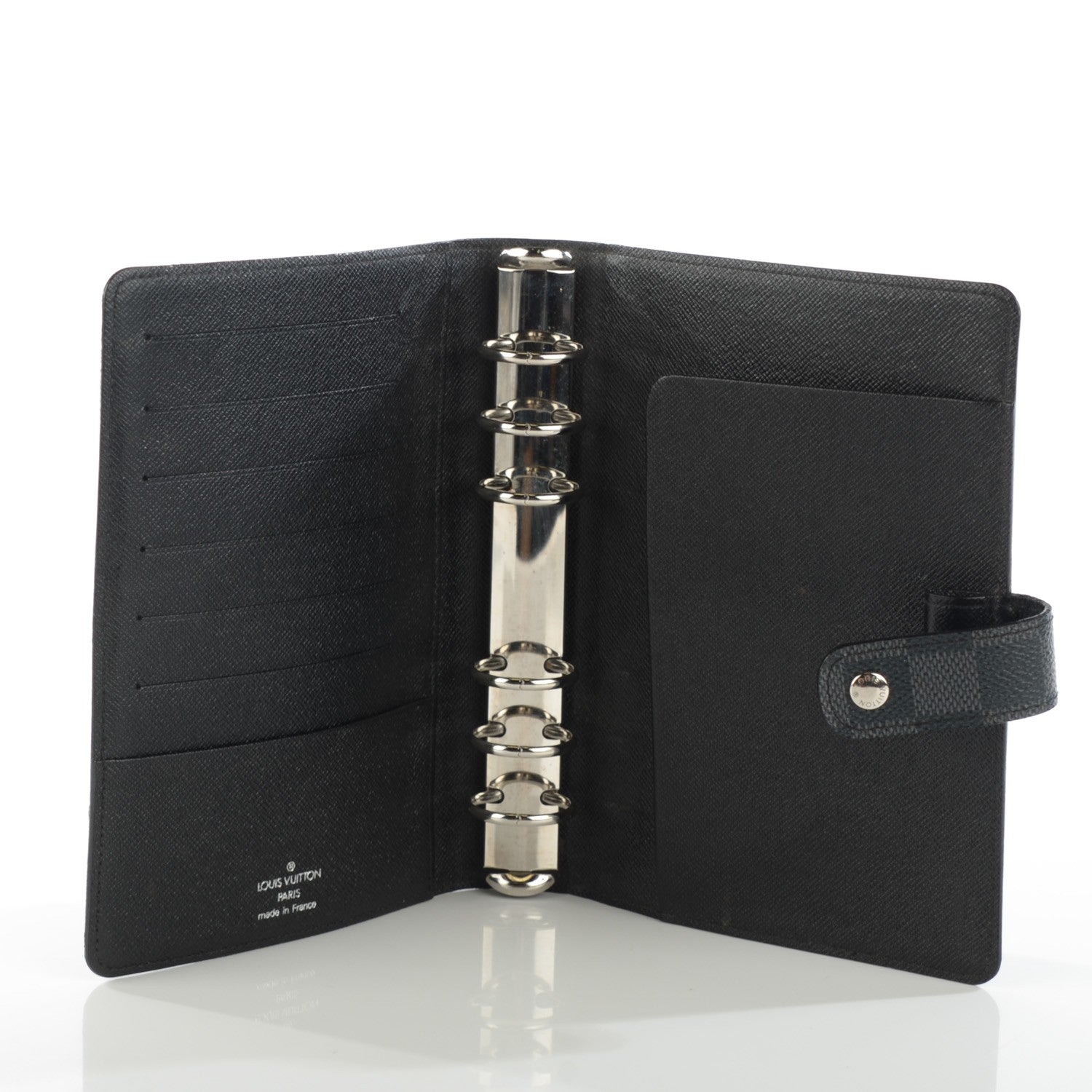 Louis Vuitton Damier Graphite Medium Ring Agenda Cover 7 of 7