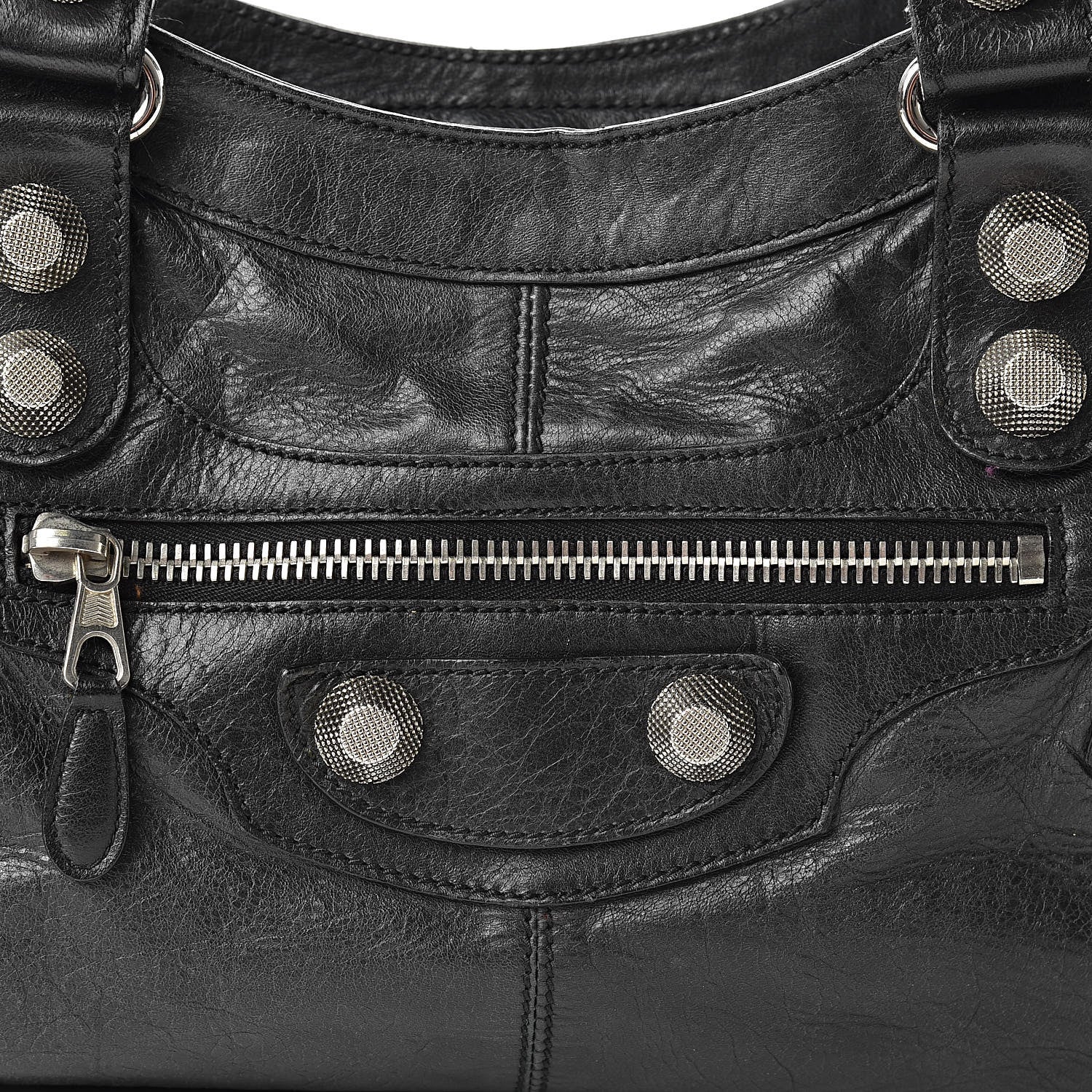 Balenciaga Agneau Giant 21 Silver Hardware Part Time Black 8 of 19