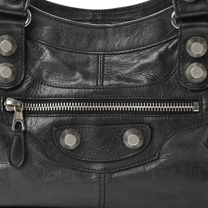 Balenciaga Agneau Giant 21 Silver Hardware Part Time Black 8 of 19