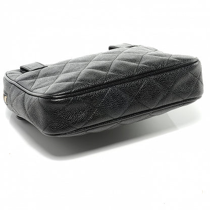 Chanel Caviar Flap Waist Bag Black 9 of 9