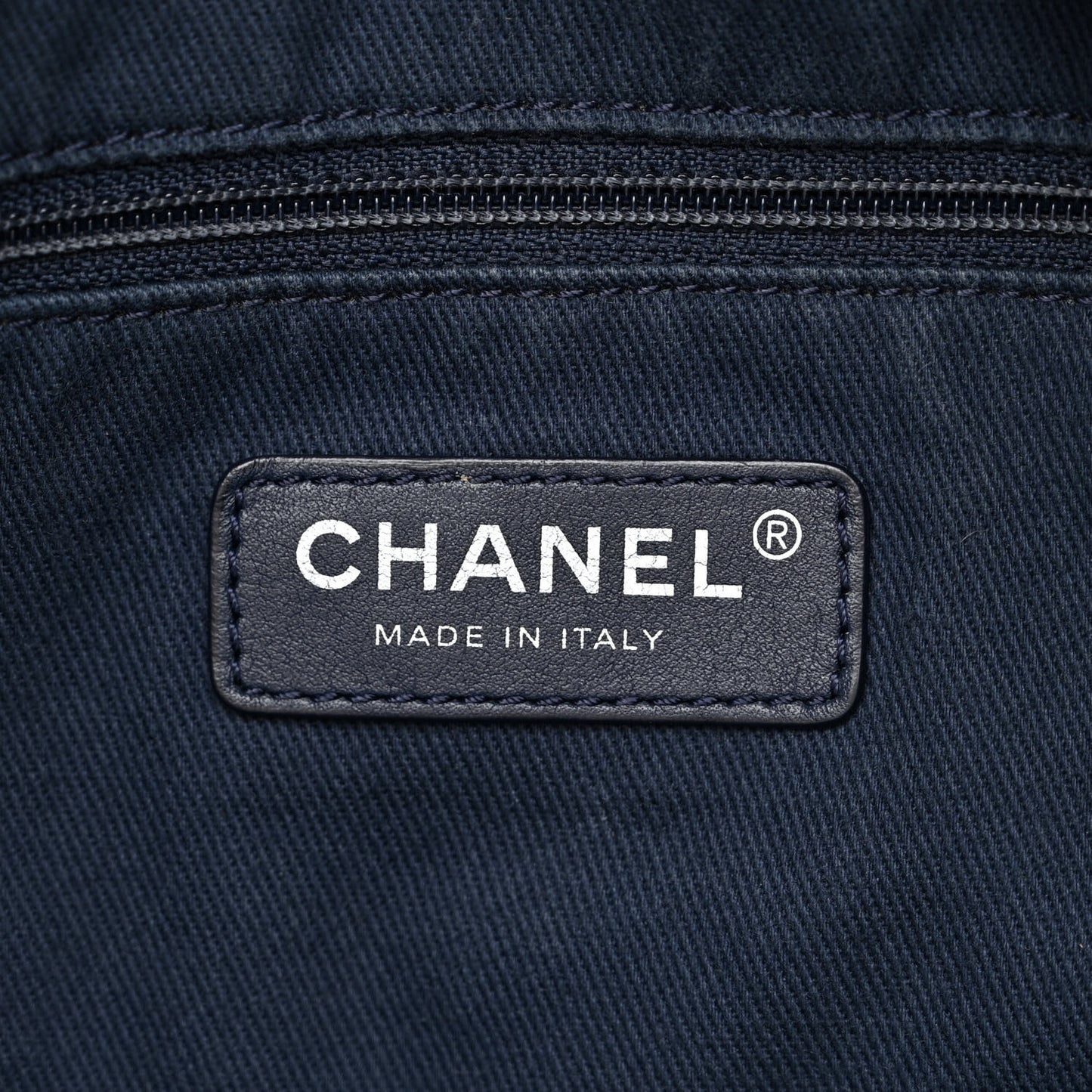 Canvas Medium Double Face Tote Navy