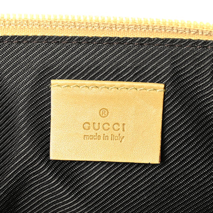 Gucci Monogram Boat Pochette Yellow 6 of 10