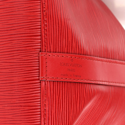 Louis Vuitton Epi Petit Noe Castillan Red 9 of 10