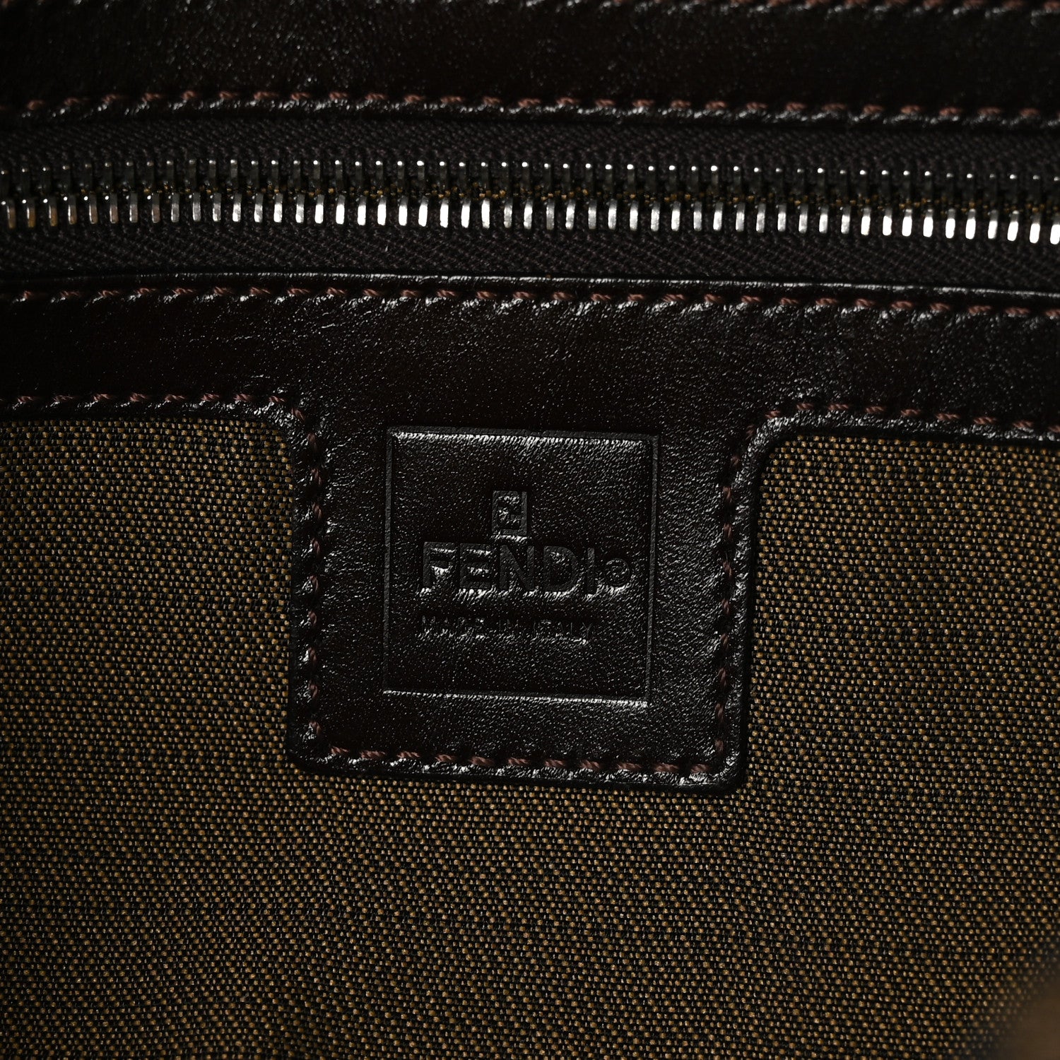 Fendi Zucca Baguette Tobacco 6 of 11