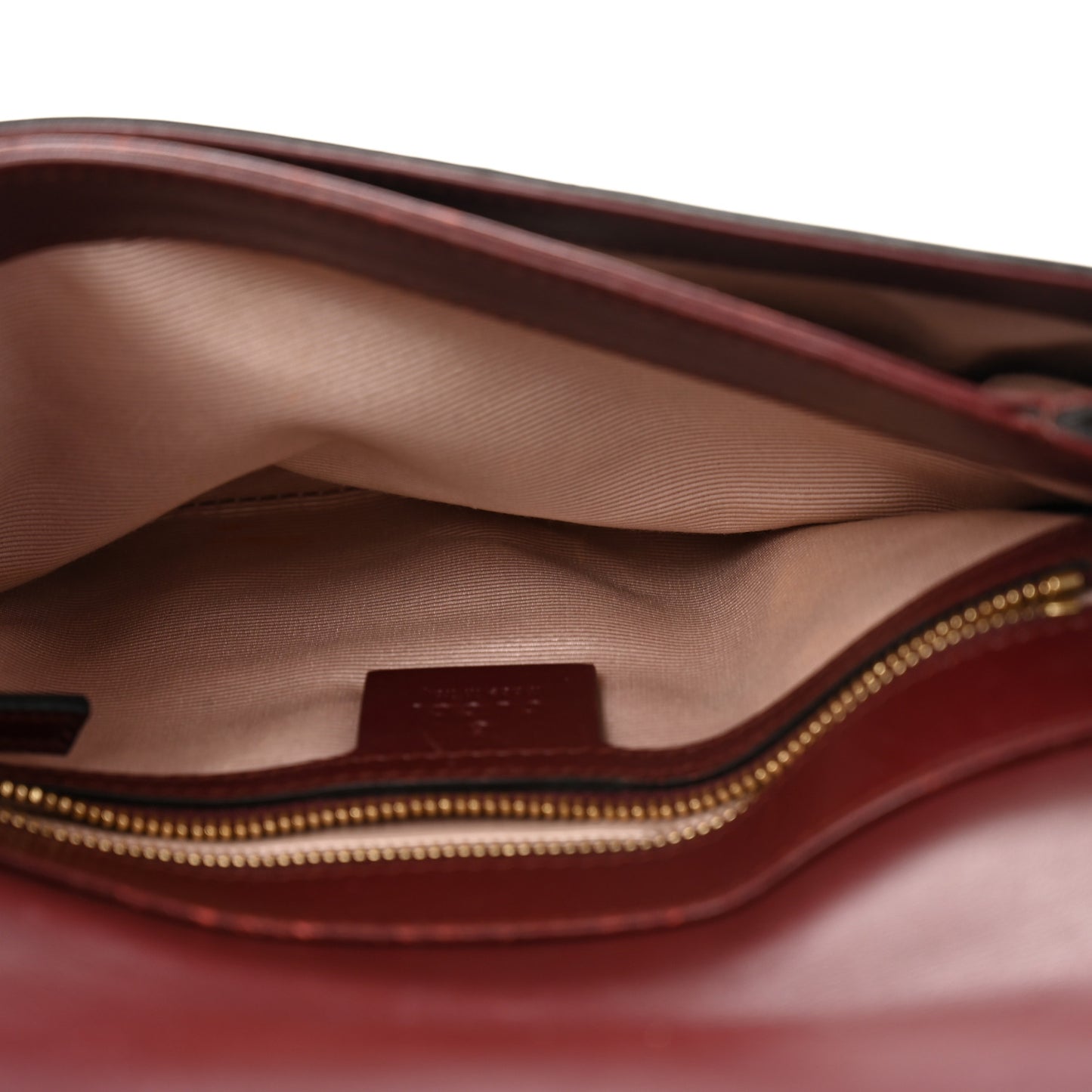 Vitello Palmellato Lux Small Arli Flap Shoulder Bag Vintage Bordeaux