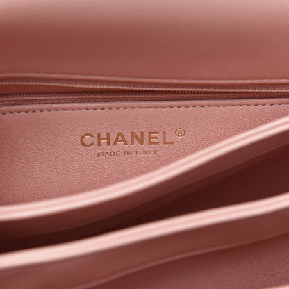Chanel Lambskin Quilted Small Trendy CC Flap Dual Handle Bag Pink 8 of 13