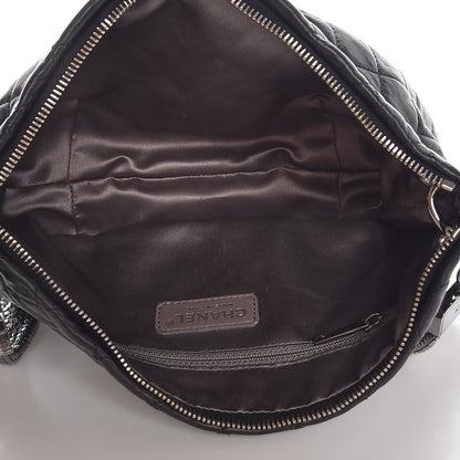 Chanel Lambskin Small Chain Mail Hobo Black 5 of 7