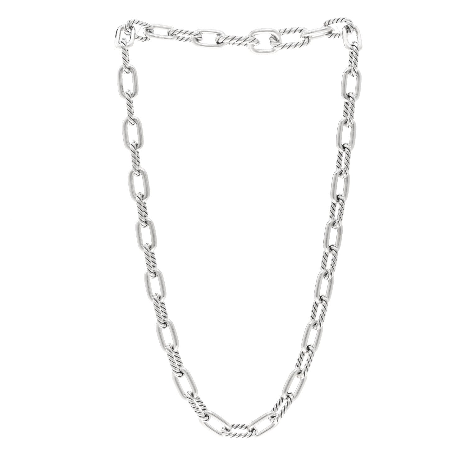 David Yurman Sterling Silver 8.5mm Madison Chain Necklace 18" 3 of 4