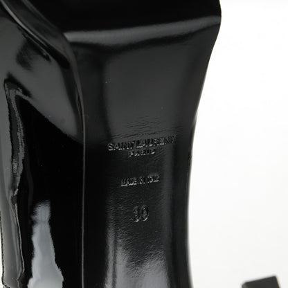 Saint Laurent Vitello Vernice Tribtoo 80 Pumps 39 Black 6 of 7