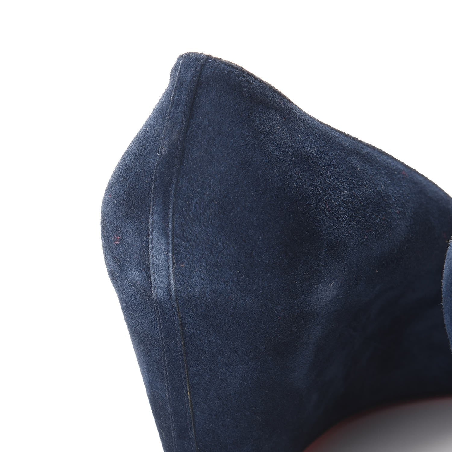 Christian Louboutin Veau Velours Pipina 55 Wedges 40.5 Night 14 of 17