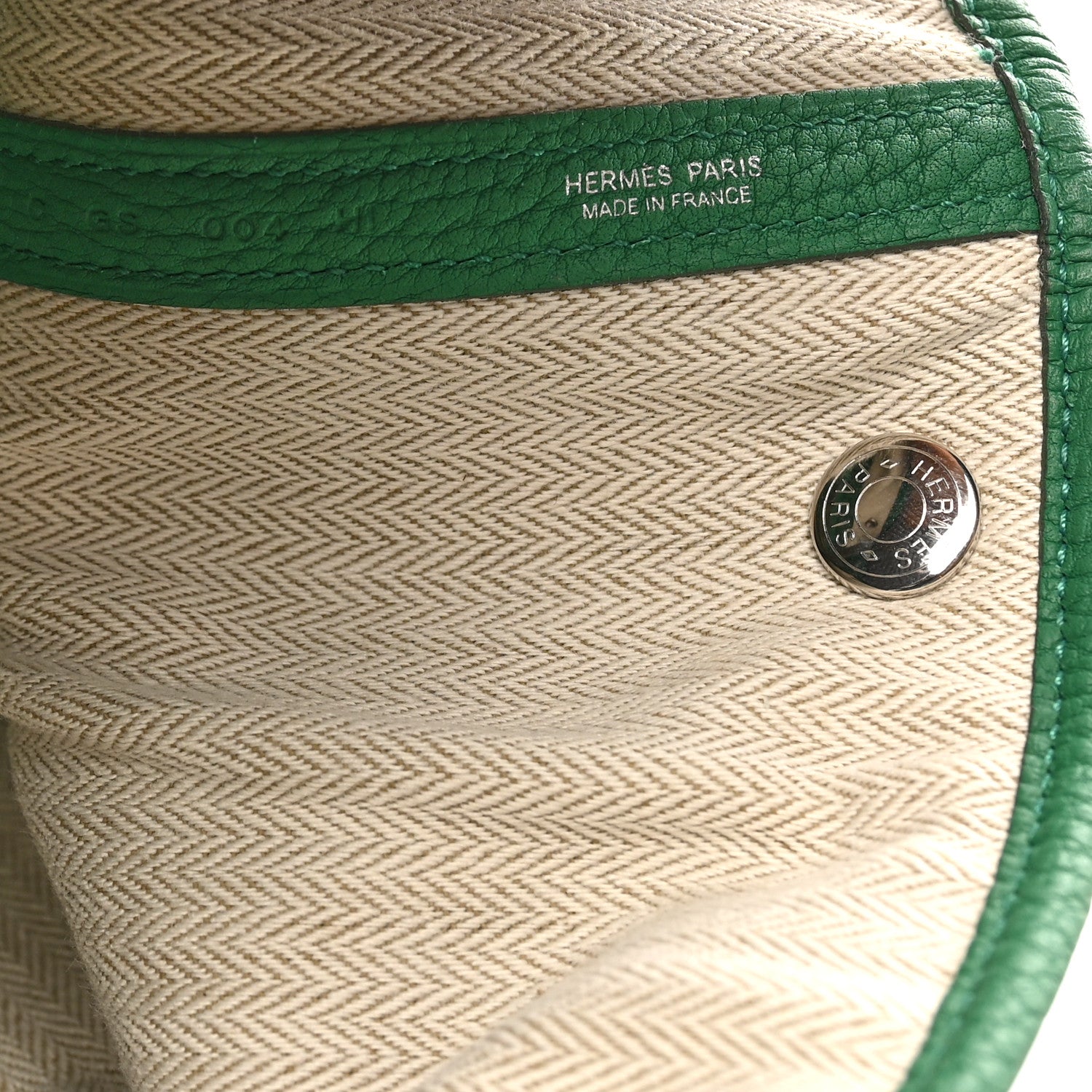 Hermes Negonda Garden Party 30 TPM Vert Vertigo 6 of 10