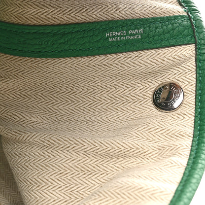 Hermes Negonda Garden Party 30 TPM Vert Vertigo 6 of 10