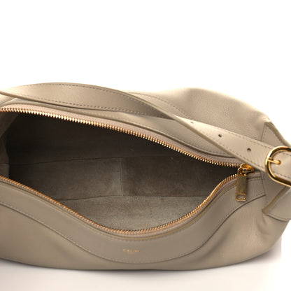 Celine Supple Calfskin Medium Romy Shoulder Bag Safari 5 of 6
