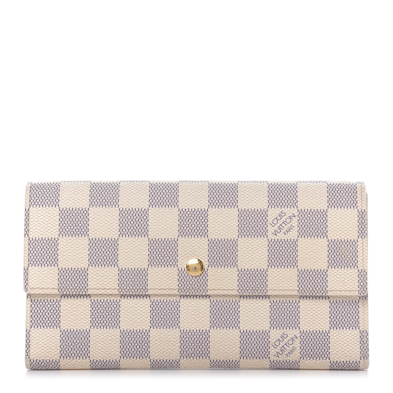 Louis Vuitton Damier Azur Porte Tresor International Wallet 1 of 9