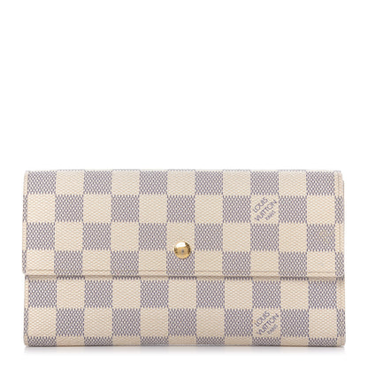 Louis Vuitton Damier Azur Porte Tresor International Wallet 1 of 9