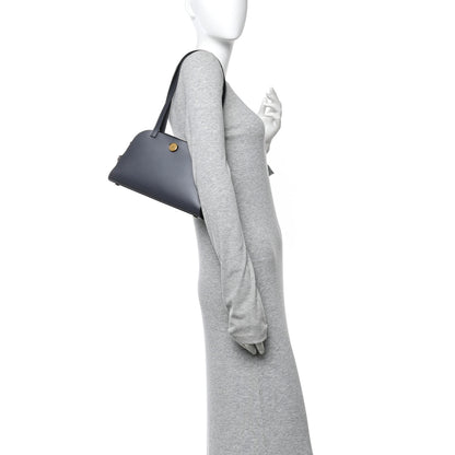 Hermes Vache Hunter Swift Toile Militiare Tablier Sellier Ardoise 2 of 10